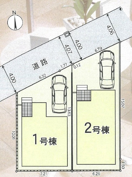 ■大東市北条　第7期　新築一戸建ての区画図|全2区画