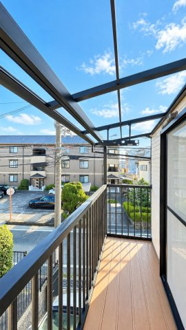 瑞穂町3丁目のバルコニー