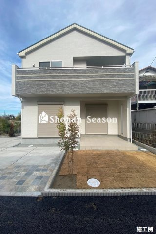 秦野市北矢名　新築戸建　全1棟の外観|同じ工務店様の施工例です。