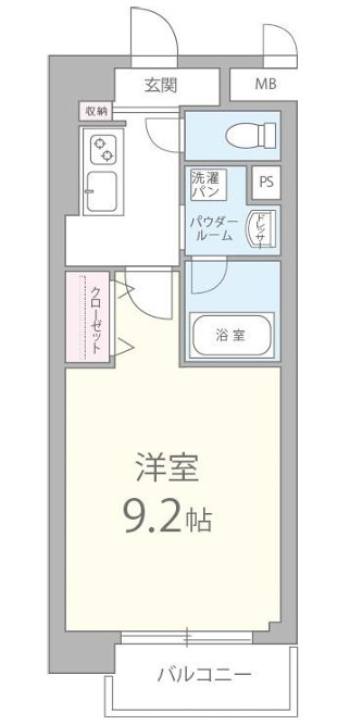 G.クレセントの間取り