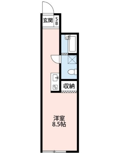 煉瓦の家カーザ・アモロッサの間取り