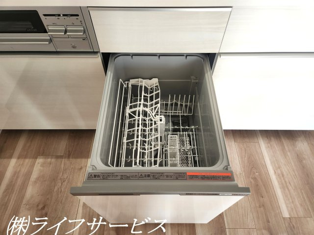 【キッチン】 | 淀川リバーサイドマンション | システムキッチン／ビルトイン食洗機搭載！