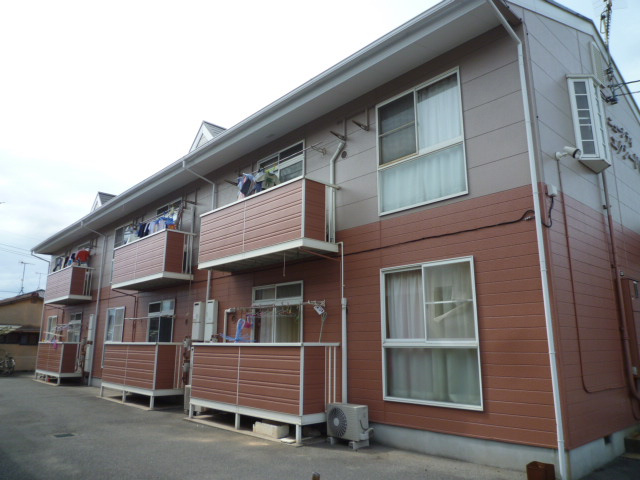 倉敷市北畝３丁目のアパートの外観