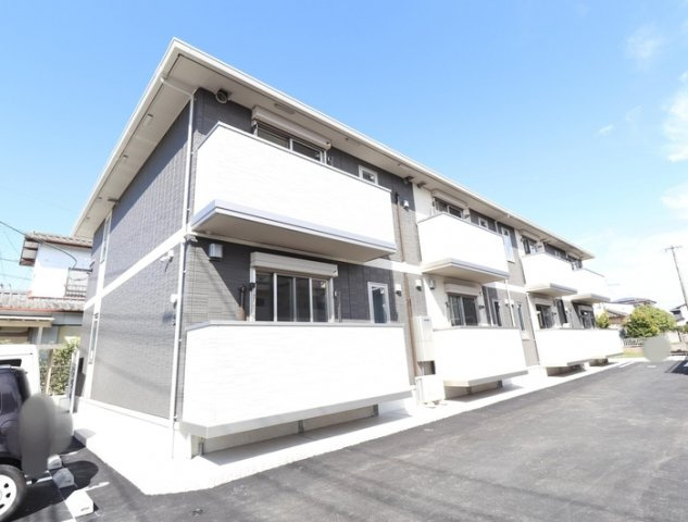 熊本市南区御幸笛田５丁目のアパートの外観