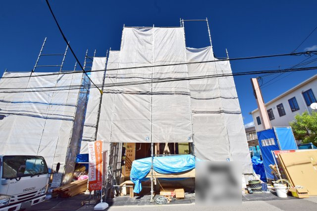 KEIAI GRACE上ケ原六番町新築一戸建て│4LDK+駐車1台可の外観|2号棟外観です。食器洗浄乾燥機、浄水器、浴室暖房乾燥機、床暖房など毎日の暮らしを快適にする充実の住宅設備です。