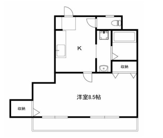 【間取り】 | クロート第６ | 間取りです。