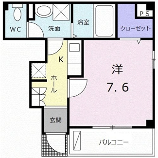 【間取り】 | フォンテーヌ | 間取りです。