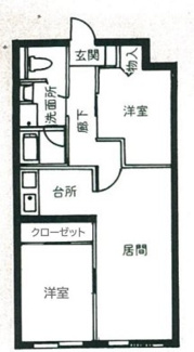 【間取り】 | カーサ日暮里 | 間取りです。