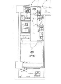 【間取り】 | ロメック山手日暮里 | 間取りです。