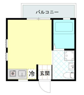 【間取り】 | アパートメント新小岩Ｂ棟 | 間取りです。