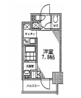 【間取り】 | カスタリア門前仲町Ⅱ | 間取りです。