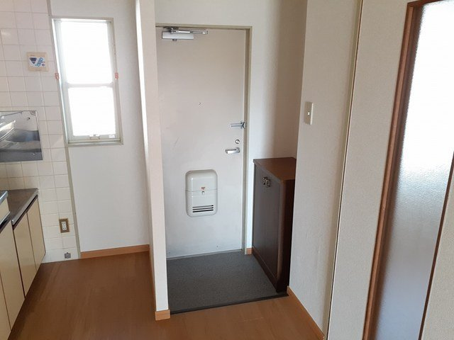 グリーンアイランドＡの玄関|ゆったりとした玄関です