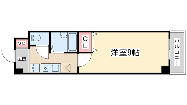 【間取り】 | アルビオン新北野
