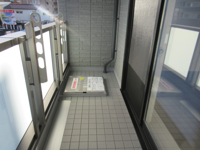 姫路市北条口４丁目の賃貸マンションのバルコニー