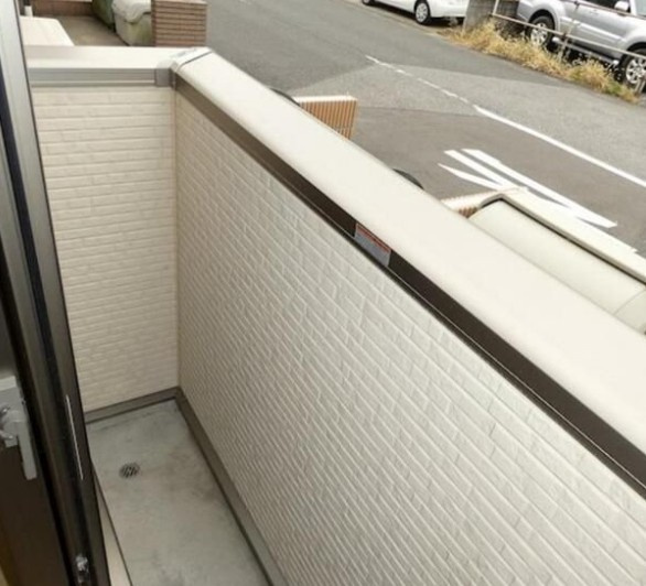 エクセリア春日部のバルコニー