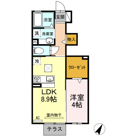 SECONDライムの間取り
