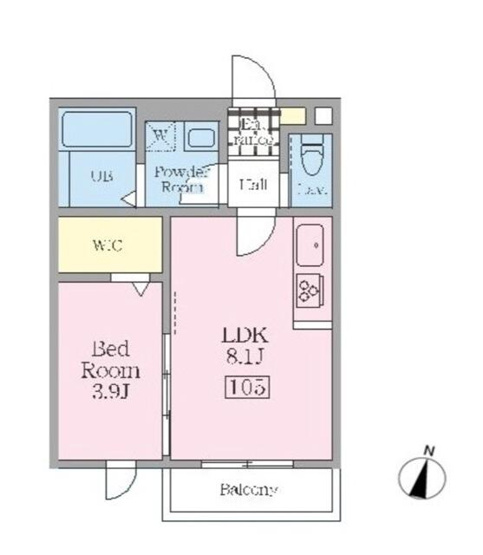 【間取り】 | Ｐｉｅｒｒｅ　８　武蔵小山（ピエールエイト武蔵小山）
