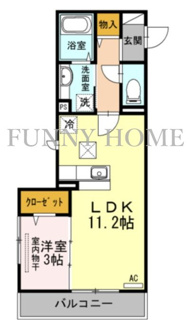 【間取り】 | エクレウス下馬