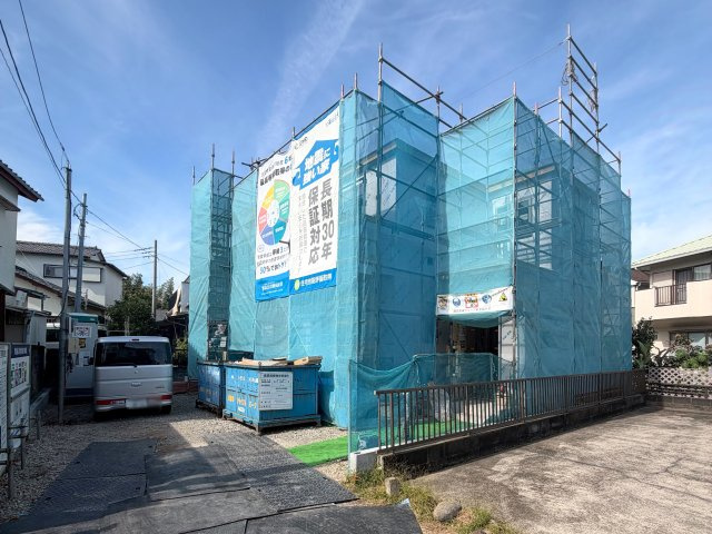 三島市谷田１２１５番　新築戸建　全１棟の外観