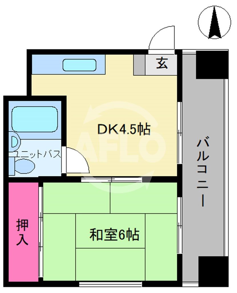 カーサベラ桜川の間取り|カーサベラ桜川　間取り