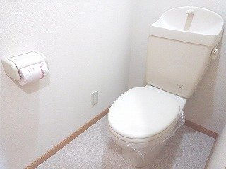 プラシード・カーサⅡのトイレ|トイレもきれいです