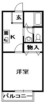 【間取り】 | ラフィーネ三田 | 間取りです
