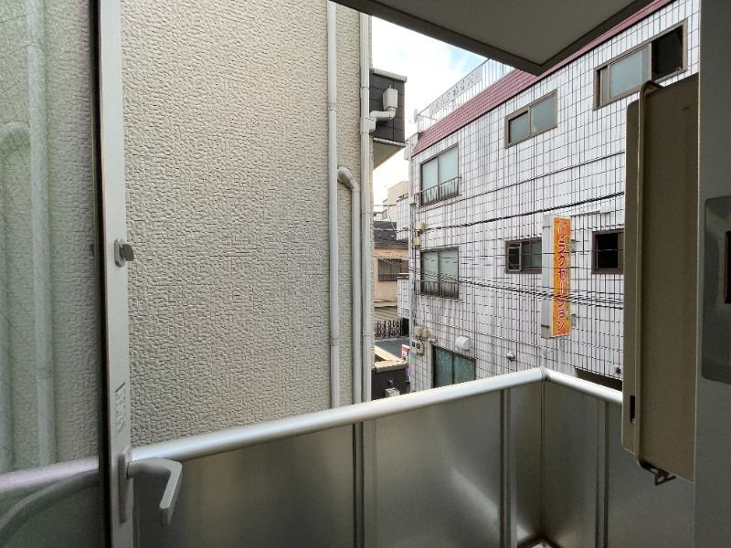 エテルノ北千住のバルコニー