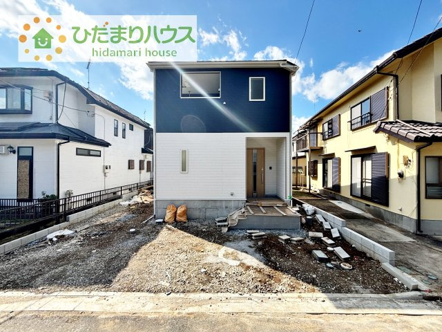 【外観】 | つくばみらい市伊奈東第12　新築戸建 | デザイナーズのようなお洒落な外観です(^^♪