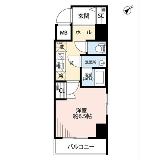 【間取り】 | プレール・ドゥーク月島Ⅱ