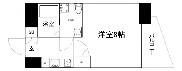 【間取り】 | セレニテ谷町カルム