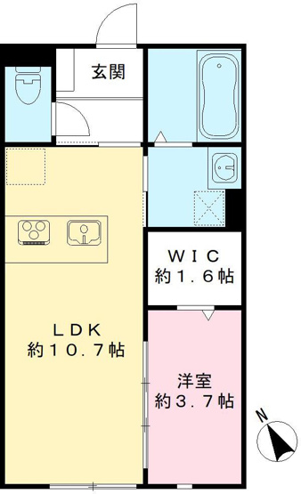 【間取り】 | ユアメゾン北浜
