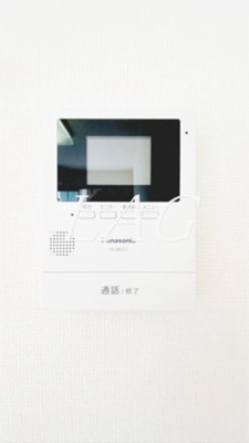 【セキュリティ】 | 美咲の翔ヒルズ | モニター付きインターフォンです。