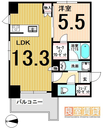 【間取り】 | プレサンスロジェ丸の内Ⅱ