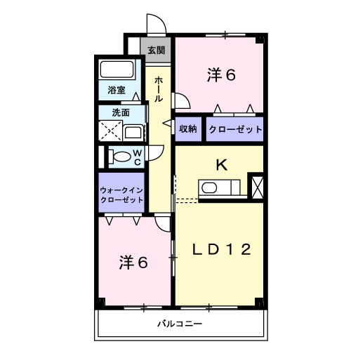 【間取り】 | ソレアード2