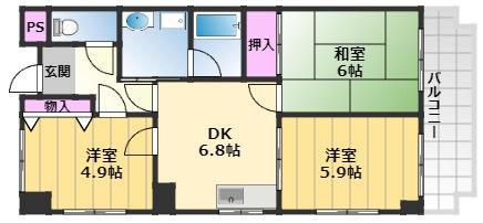 【間取り】 | パーク・ウエスト