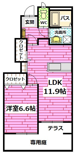 ヴェルモンドの間取り