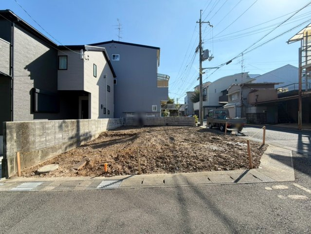 寺戸町西野辺　建築条件無し土地の外観