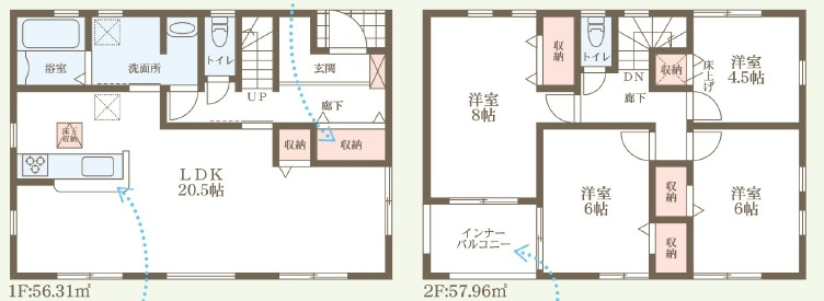 ●10(土)11(日)12(祝)現地案内可能！　磯城郡田原本町保津　第3期　限定1邸の間取り