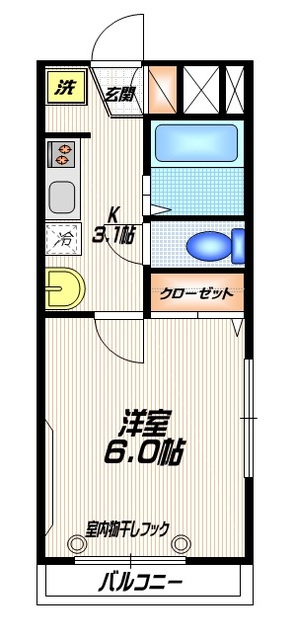 ファイン フラッツの間取り