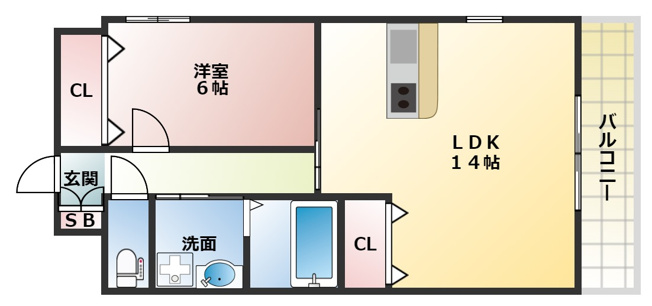 【間取り】 | メゾンロイヤルKEN