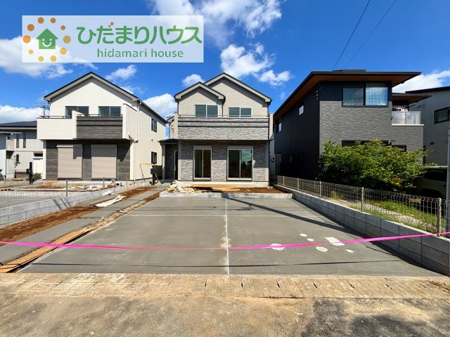 【駐車場】 | つくばみらい市富士見ヶ丘３丁目26番　新築戸建　B号棟 | マイホームなら駐車場代がかかりません！しかも、自宅の駐車場で洗車ができます！今までコイン洗車に行っていた手間も省けて、節約にもつながります(^^♪