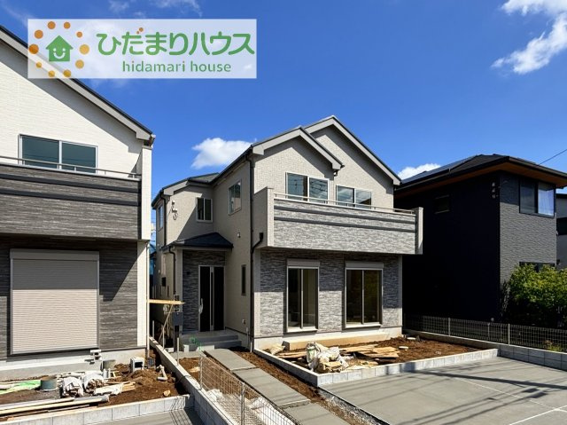 【外観】 | つくばみらい市富士見ヶ丘３丁目26番　新築戸建　B号棟 | 是非一度、ご家族そろってご内覧ください♪