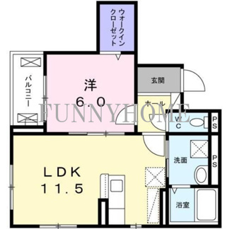 【間取り】 | サンリシェル　八幡山