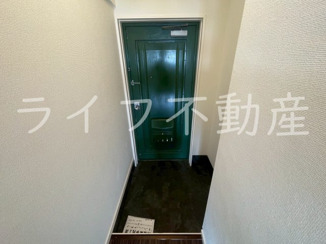 石切パークサイドマンションの玄関|毎日通る玄関はこちらです