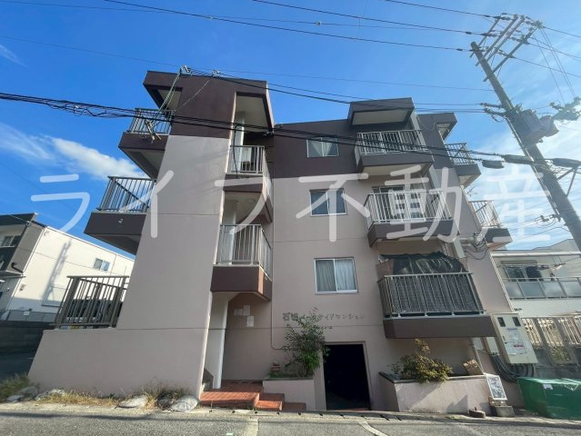 石切パークサイドマンションの外観|外観もきれいです