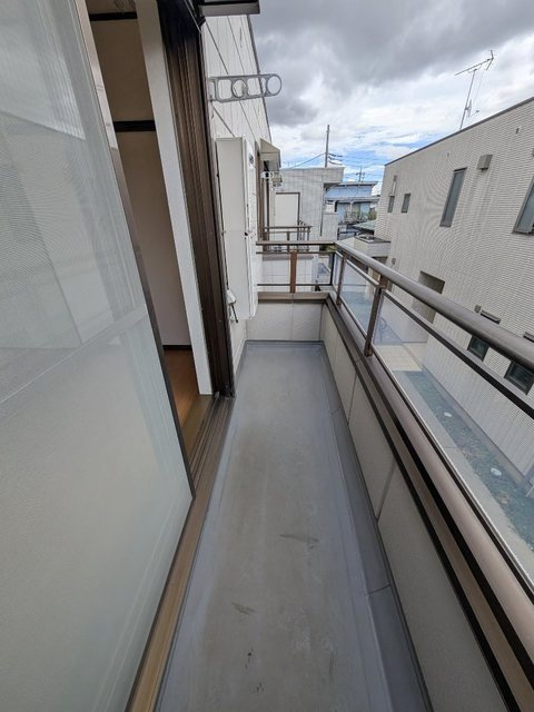 ピアレス船橋のバルコニー