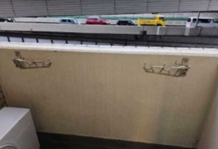 セントヒルズ池尻　駅近　分譲賃貸　高層階のバルコニー