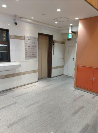 セントヒルズ池尻　駅近　分譲賃貸　高層階のロビー
