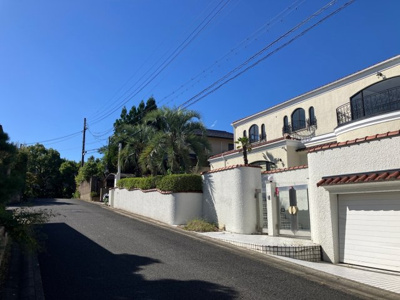 【前面道路含む現地写真】 | 桂坂 大枝北沓掛町四丁目 一戸建