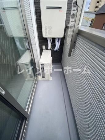 Yamaki Garden Courtのバルコニー